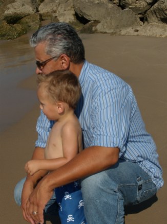 ethan and papa little 1