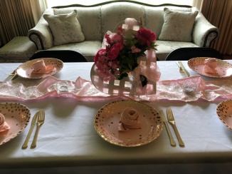 fathers day mothers day table