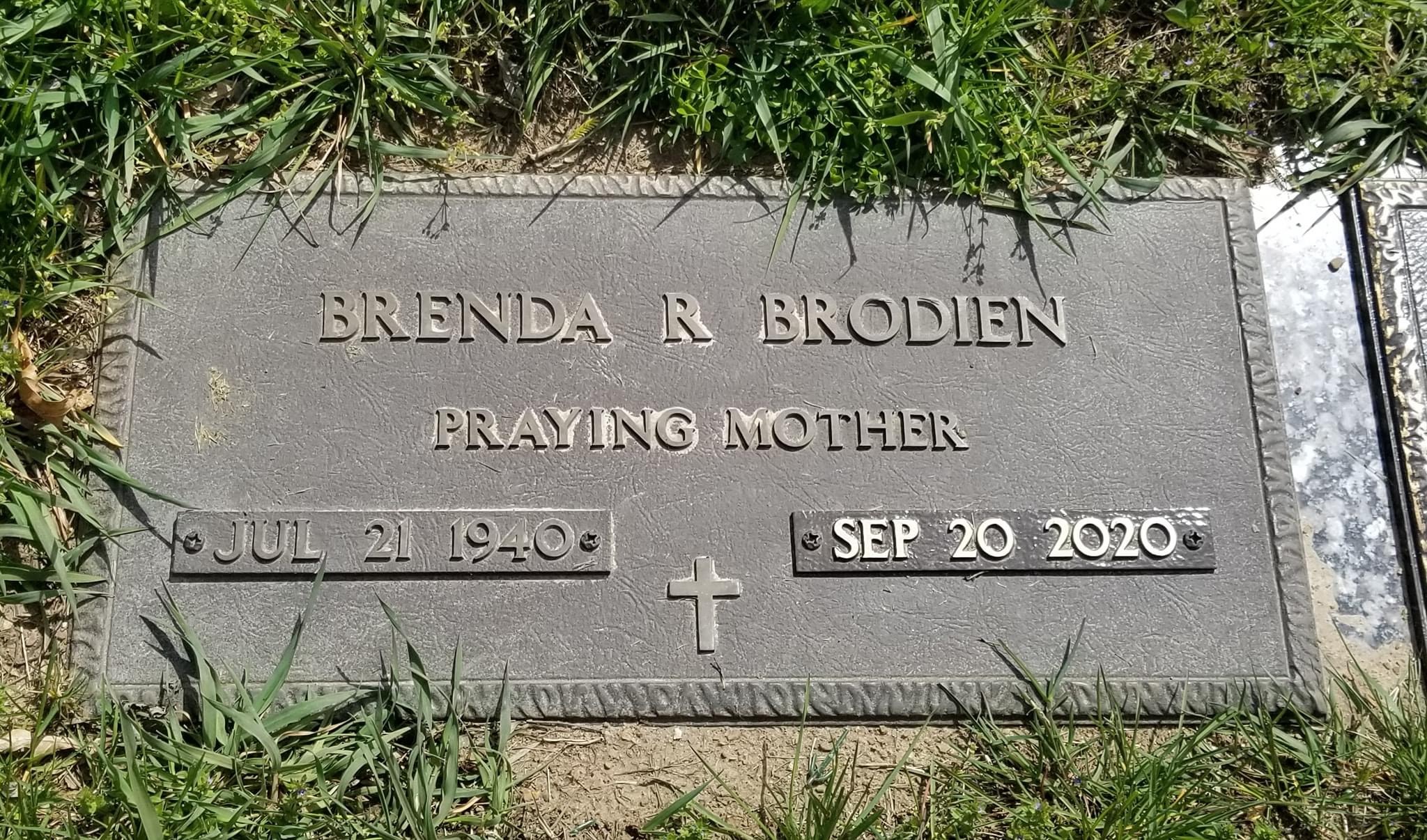 mom's headstone