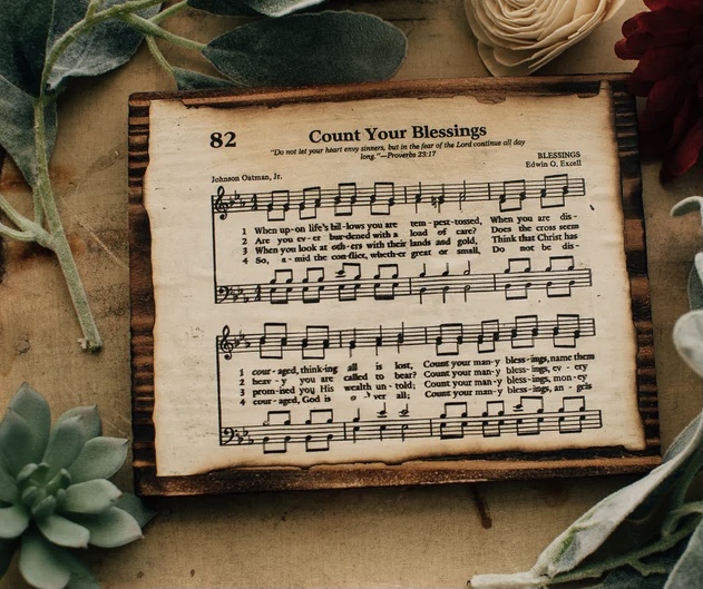COUNT YOUR BLESSINGS sheet music