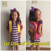 USE bristol 1st day of preschool 2