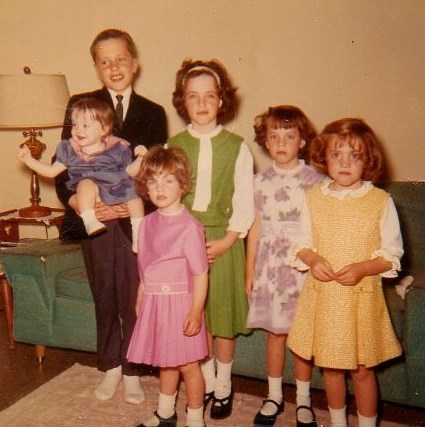 Easter with siblings and outfits