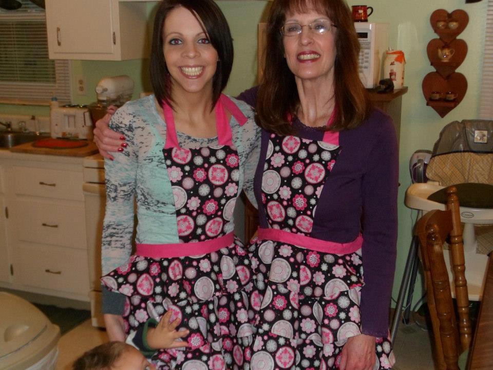debbie candy apron 2013 debbie and candy in aprons