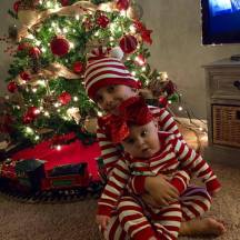 KEEP KIDS XMAS GRANDS Ethan and Ava